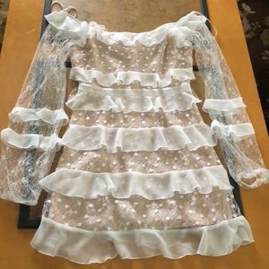 Off the shoulder dress